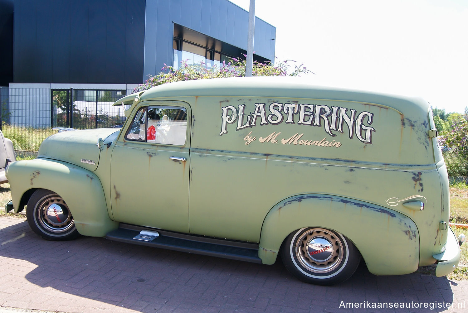 Kustom Chevrolet Advance Design uit 1952